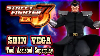 【TAS】STREET FIGHTER EX3TREME (PS2) - TRUE M.BISON 2 (SHIN VEGA)