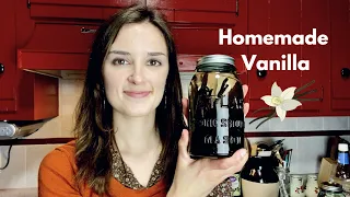 Making Homemade Vanilla Extract for Christmas Gifts