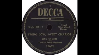 Decca 25052 - Swing Low, Sweet Chariot – Bing Crosby