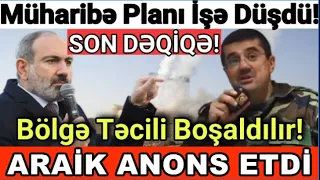 Araik tecili ANONS etdi! Paşinyan Qarabagi tehvil verir - En son Xeberler... - ABŞ qoymur