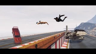 GTA V | Cоздали сцену с Танком из Furious 6 (Форсаж 6) !!!