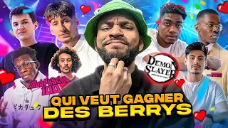 8 Youtubers Anime FOUDROIE ce QUIZ ANIME (Qui veut Gagner des Berrys)