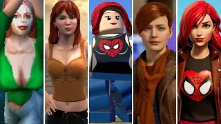 Mary Jane Watson Evolution in Spider-Man Games (2000 - 2022)