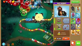 First Place! BTD6 Race: "Don't Step on the Spikes" in 2:24.40