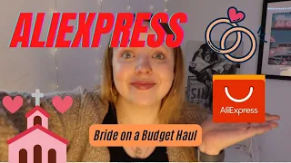 ALIEXPRESS HAUL | BRIDE ON A BUDGET | WEDDING DECORATIONS & ACCESSORIES