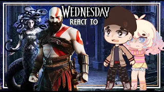 Wednesday react to y/n Uncle Fester as Kratos AU ( God of War Ragnarok)