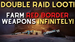 How to Farm UNLIMITED RED BORDERS (Patterns) for Deep Stone Crypt Weapons!