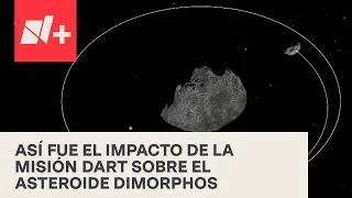 Difunden primeras imágenes del impacto de DART sobre el asteroide Dimorphos - En Punto