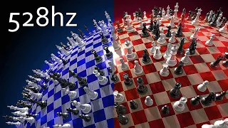 528hz Chess Music Mix #3 (deep house/techno) 432hz.