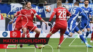 F95-Highlights | Karlsruher SC vs. Fortuna Düsseldorf  2:2 | Wieder aus der Hand gegeben