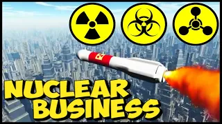 Симулятор Ядерной Бомбы : Обзор Nuclear Business : Ядерная Война