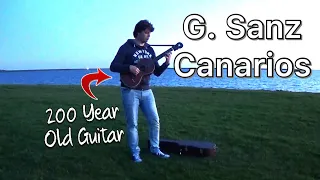 Gaspar Sanz - Canarios played on Historic Guitar