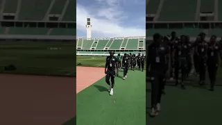 LEONE STARS HAVING A FEEL OF THE PITCH AHEAD OF SAO TOME MATCH