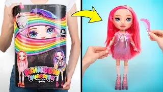 Modisches Schleim-Outfit für Rainbow Surprise von Poopsie!🌈👗
