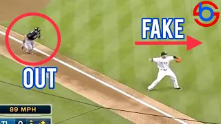 MLB | Fake Throws Fake out