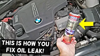 EASIEST WAY TO FIX OIL LEAK ON BMW