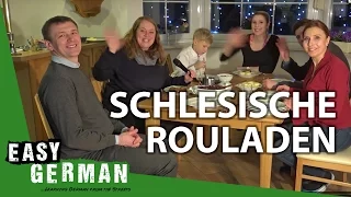 Schlesische Rouladen kochen | Super Easy German (30)
