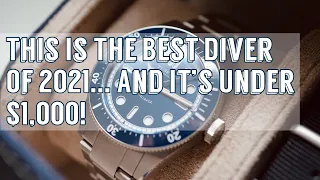 Perhaps The BEST (Sub $1,000) Microbrand Diver Of 2021 (Thus Far) [Tusenö Shellback Review]