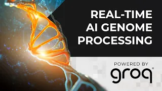 Real-time AI Genome Processing - Powered by Groq