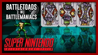 Battletoads in Battlemaniacs | SNES Longplay (Rash) [4:3, 60 fps]