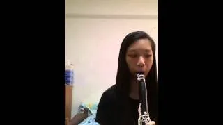 Let It Go- Frozen (Clarinet cover)