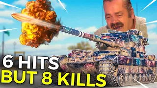 6 Shots, 8 Kills | World of Tanks FV4005 Stage II and FV215b 183 Gameplay