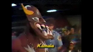 Kamala in action   Pro Wrestling USA Jan 5th, 1985