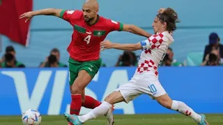 FIFA WORLD CUP QATAR 2022 - Sofyan Amrabat amazing defensive skills