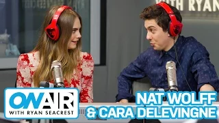 Cara Delevingne & Nat Wolff Talk "Paper Towns" | On Air with Ryan Seacrest