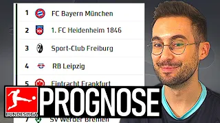 MEINE BUNDESLIGA PROGNOSE 23/24 !!! 🔮🔥