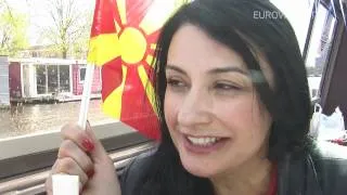 Message from Kaliopi from F.Y.R. Macedonia to Eurovision.tv viewers