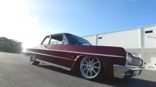 "RootBeer" 1964 Chevrolet Belair on AirRide