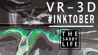 INKTOBER: "Storm" │Tilt Brush │Inktober VR