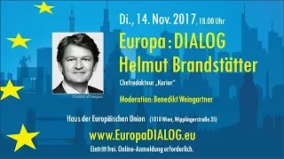 Europa : DIALOG mit Helmut Brandstätter (Livestream)