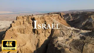 FLYING OVER ISRAEL (4K UHD) - Relaxing Music Along With Beautiful Nature Videos - 4K Video HD