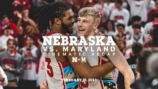 Nebraska MBB vs. Maryland Cinematic Recap