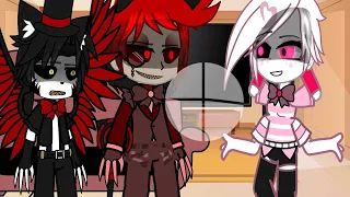 ||Hazbin hotel reacts to angel dust|| ||Angst|| ||Gacha nox||