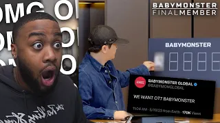 BABYMONSTER - DEBUT MEMBER ANNOUNCEMENT VIDEO REACTION! 🥳🤯