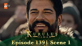 Kurulus Osman Urdu | Season 5 Episode 139 Scene 1 | Osman Sahab ki khushi!