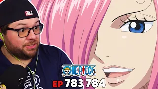 Whole Cake & Encountering Germa 66! One Piece Reaction - Episode 783 & 784