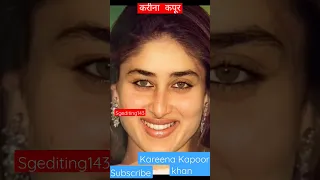 Kareena kapoor evolution 1980 to 2023 #kareenakapoorkhan #lifejourney #shortvideo