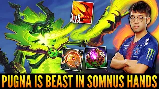 👉Pugna Mid Is Real Beast In SOMNUS (MAYBE) Hands - Make It Looks Easy How This Little Hero Smash All