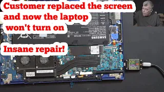 Samsung Galaxy Book Flex NP930 - I removed 3 ic's chips and the laptop is working fine without, LoL