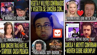 VEGETTA RESPONDE a Porque ENTRÓ a BELLUM Pero NO a EGOLAND | MIENTEN Sobre AURON | CAROLA y AROYITT