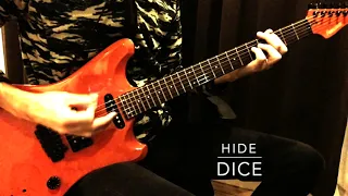 hide DICE　ギター弾いてみた。(Guitar cover)