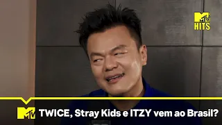 J. Y. Park fala sobre a vinda de TWICE, Stray Kids e ITZY ao Brasil l MTV Hits