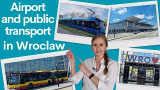 Airport and public transport in Wroclaw