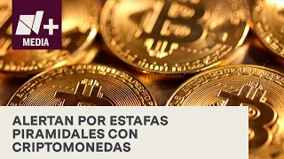 ¿Cómo funcionan las estafas piramidales con criptomonedas? - N+ Central 13