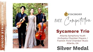 Sycamore Trio at THE 49TH ANNUALFISCHOFF NATIONAL CHAMBER MUSIC COMPETITION