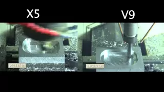 Mastercam X5 vs Mastercam V9